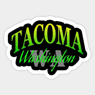 City Pride: Tacoma, Washington Sticker